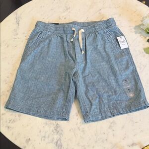 Blue Kids Denim look Shorts